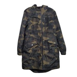 Lucky Brand & Co. Coat Camouflage Women Size Large